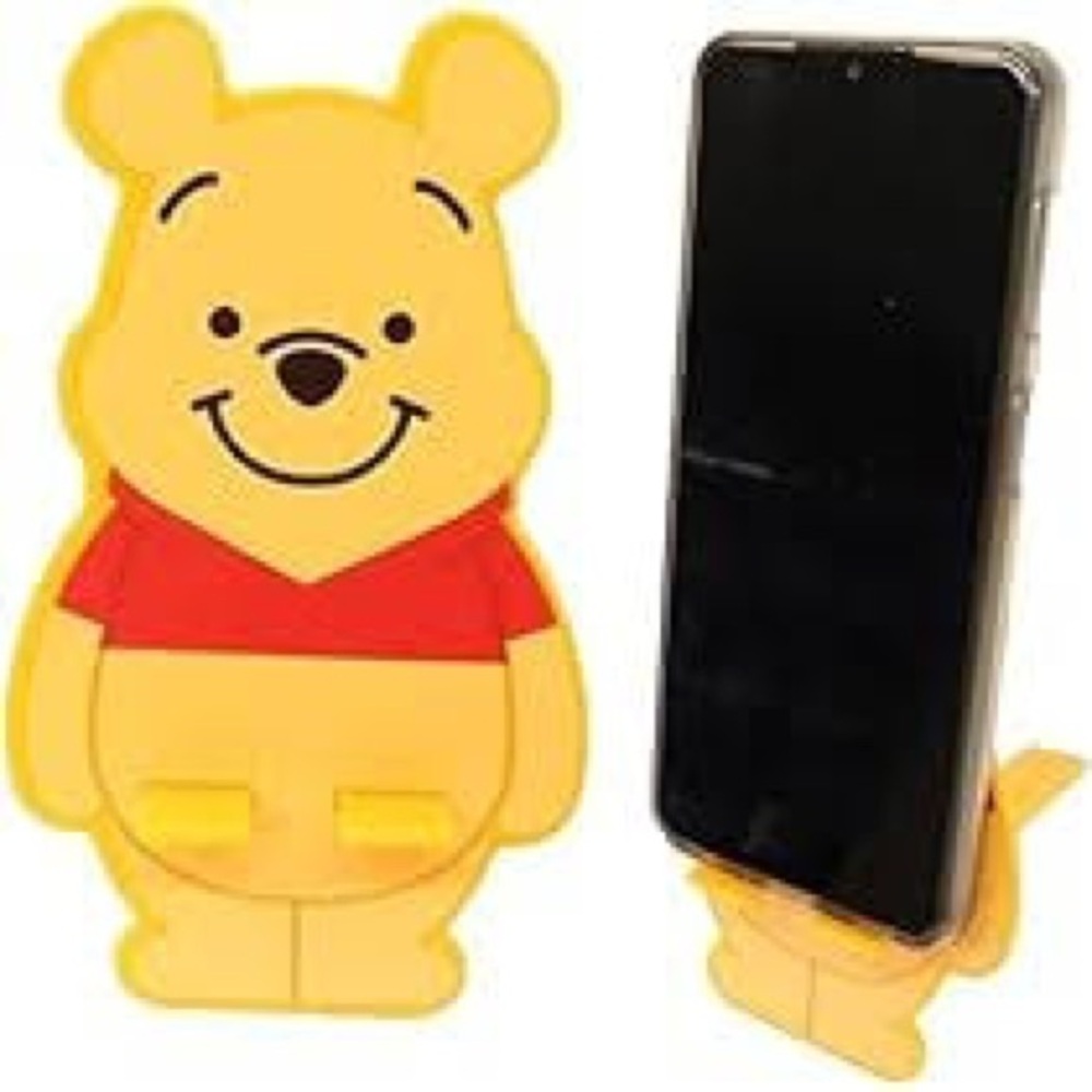 🐭 SALE! Winnie The Pooh Cell Phone Stand Phone Holder Ideal for Tablets too NEW